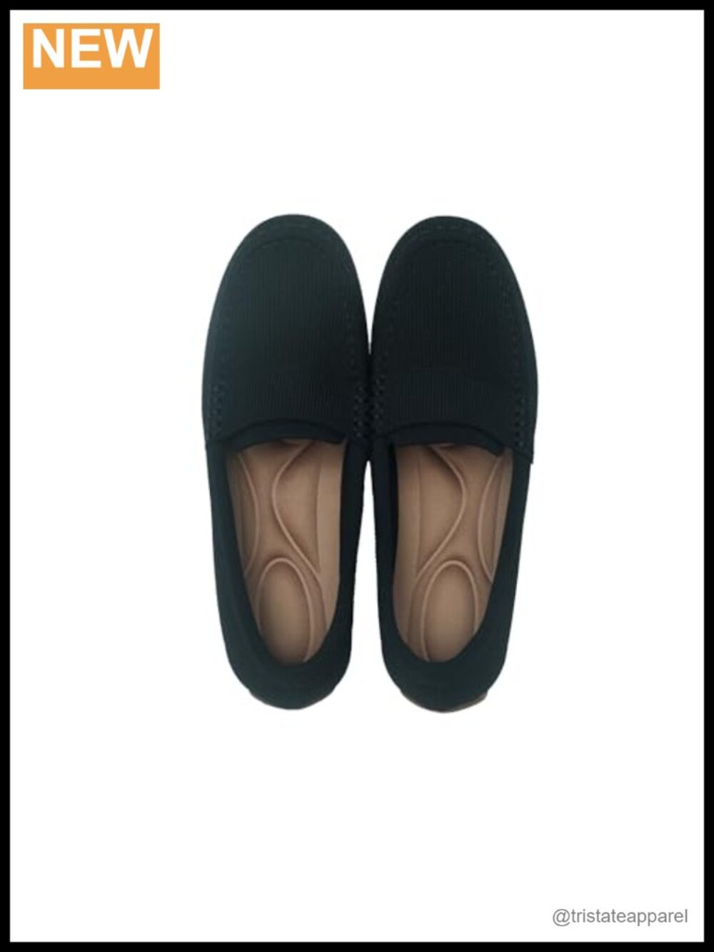 Women's Lightweight Mesh Loafers Memory Foam Comfort Slip-On Flat Shoes